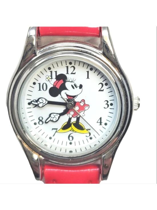 Vintage Disney Minnie Mouse Red Band Silver-toned Watch main image 10